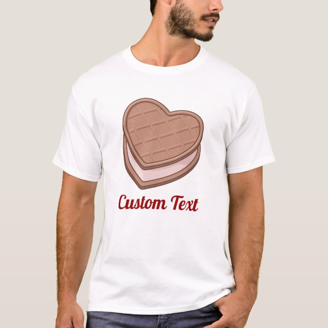 Heart Biscuit T-Shirt (Framsida)