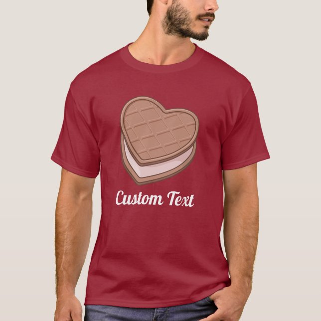 Heart Biscuit T-Shirt (Framsida)