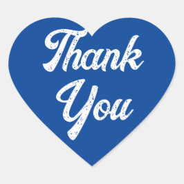 Heart Blue Tack Sticker Hjärtformat Klistermärke