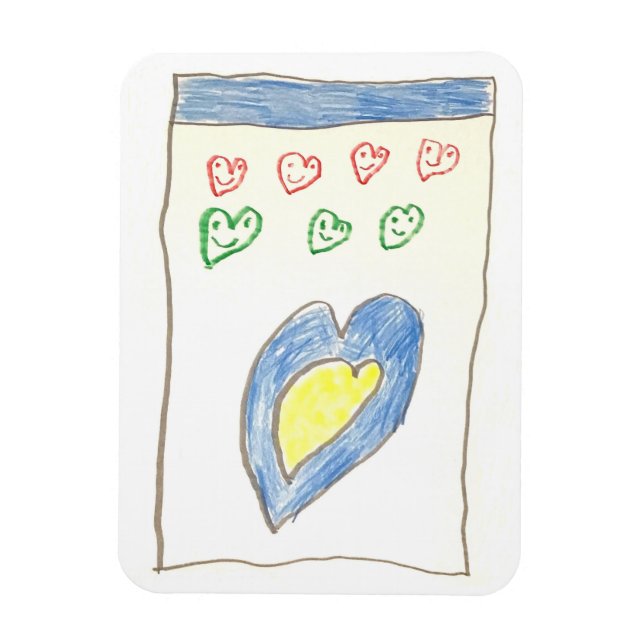 Heart Box-magnet Magnet (Vertikal)