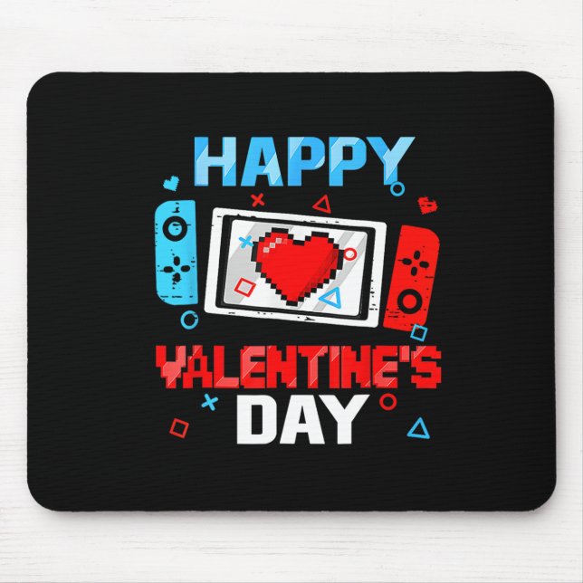 Heart Boy Tod från valentines day Video Game Contr Musmatta (Framsidan)