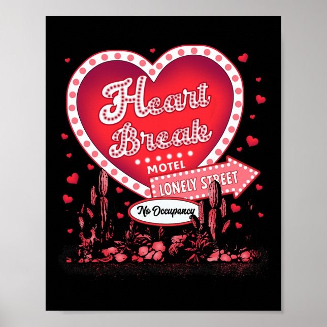 Heart Break Valentine  Poster (Framsidan)