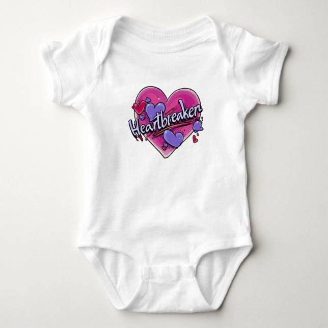 Heart breaker cute t shirt (Framsida)