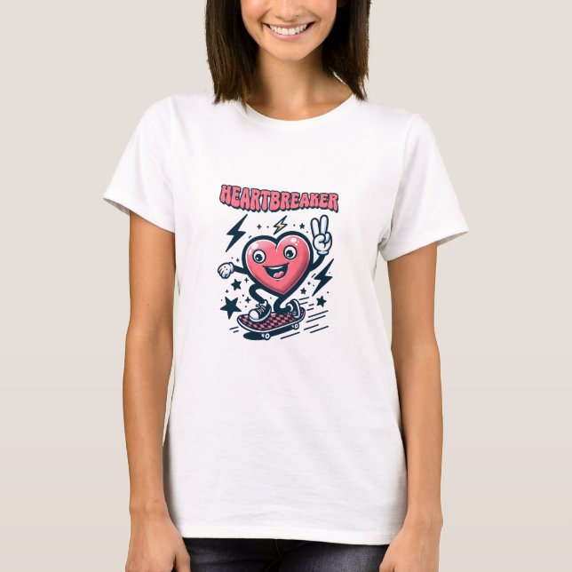 Heart Breaker T Shirt (Framsida)