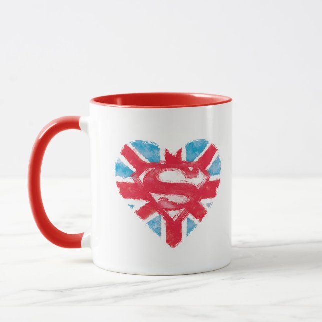 Heart British S-Shield Mugg (Vänster)