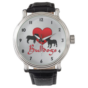 Heart Bulldog Armbandsur