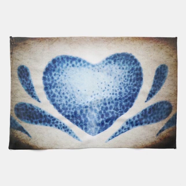 Heart by Shirley Taylor Kökshandduk (Horisontell)