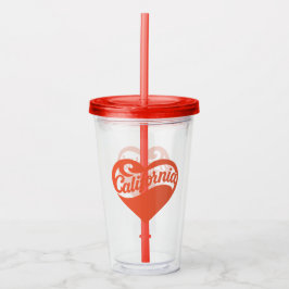 Heart California Take Away Mugg