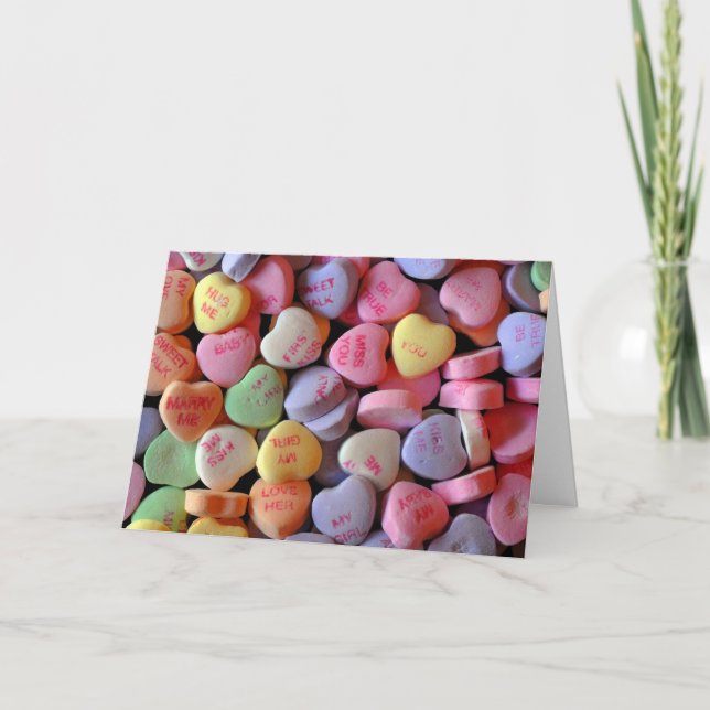 Heart Candy Helgkort (Framsida)