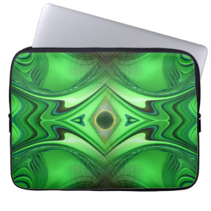 Heart Chakra Energy Repetera Mönster Laptop Fodral