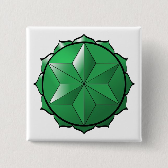 Heart Chakra Knapp (Framsida)