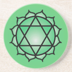 Heart Chakra Sandstone Drink Underlägg