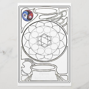 Heart Chakra Stationery Brevpapper