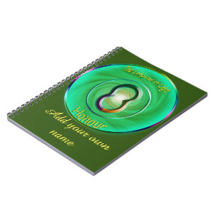 Heart Chakra - Symbol för hederlig bärbar dator Anteckningsbok