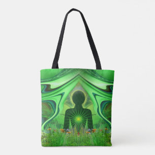 Heart Chakra Tote Bag Tygkasse