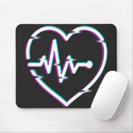Heart Check Mousepad Musmatta