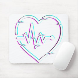 Heart Check Mousepad Musmatta