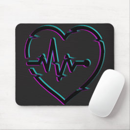 Heart Check Mousepad Musmatta