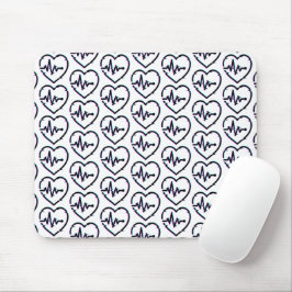Heart Check Mousepad Musmatta