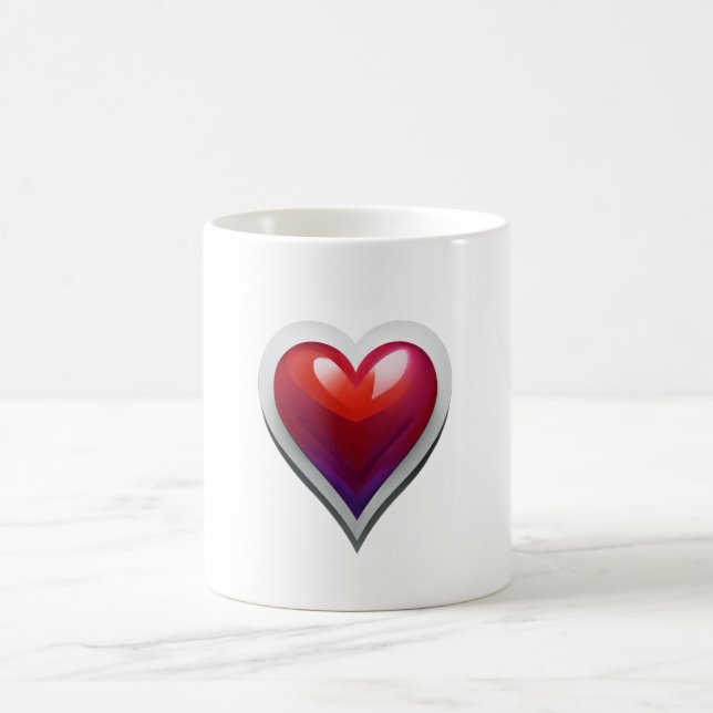 Heart Coffee mugg (Center)