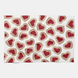 Heart Cookies Kökshandduk