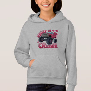 Heart Crusher Monster Lastbil T Shirt