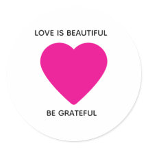 Heart Cute Kärlek Sticker