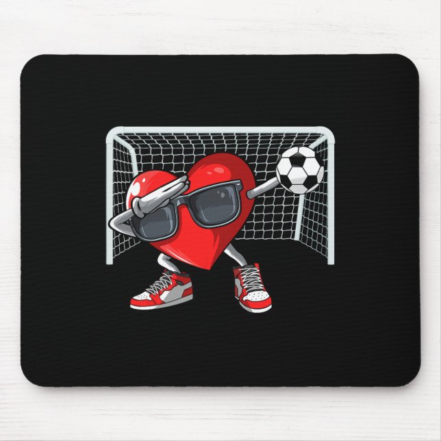 Heart Dab Valentines Day Soccer Player Lover For M Musmatta (Framsidan)