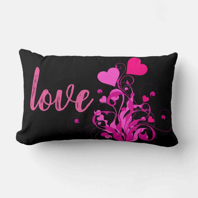 HEART DESIGN LUMBARKUDDE (Framsida)