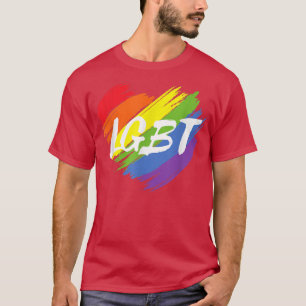 Heart Design-stöd för HBT-teknik - HBT-teknik P T Shirt