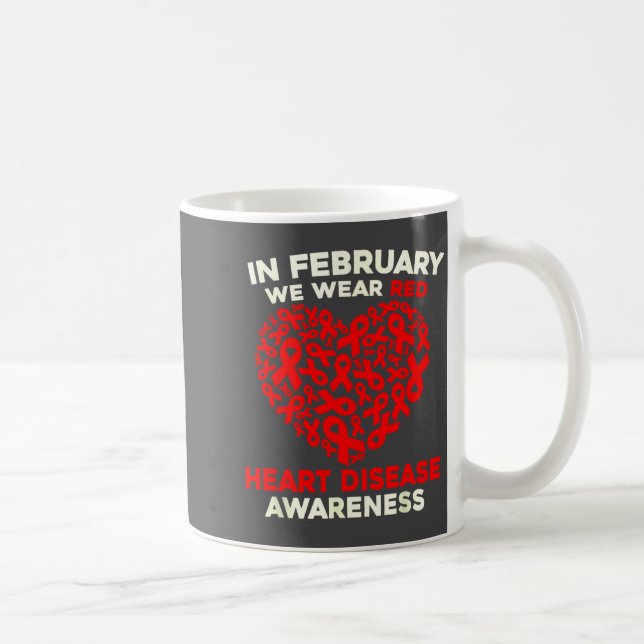Heart Disease Awareness Go Red In February Health  Kaffemugg (Höger)