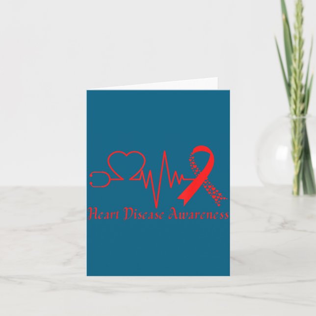 Heart Disease Awareness Go Red In February Health  Kort (Framsida)