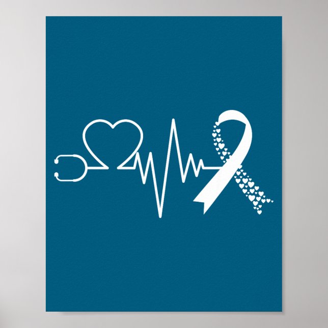 Heart Disease Awareness Go Red In February Health  Poster (Framsidan)