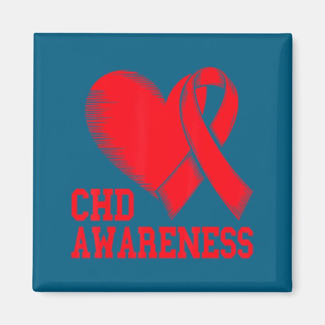 Heart Disease Awareness  Magnet (Framsidan)