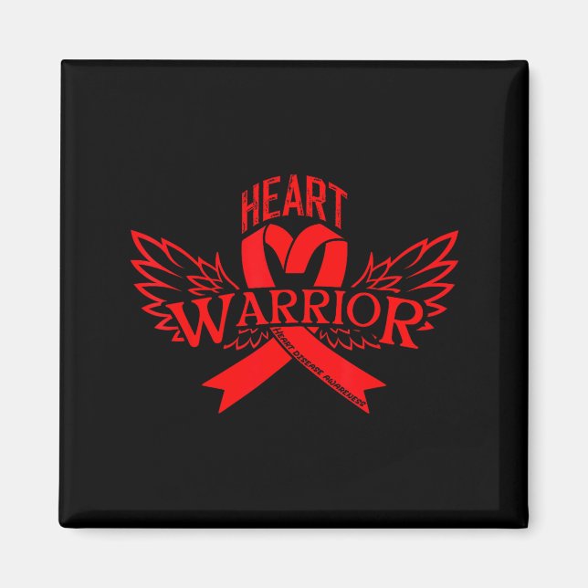 Heart Disease Awareness  Magnet (Framsidan)