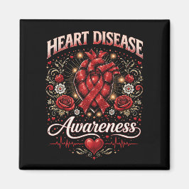 Heart Disease Awareness Magnet