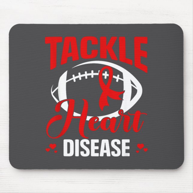 Heart Disease Awareness Red Heart Tackle Heart Dis Musmatta (Framsidan)