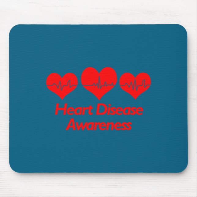 Heart Disease Awareness Shirt - Heart Health  Musmatta (Framsidan)
