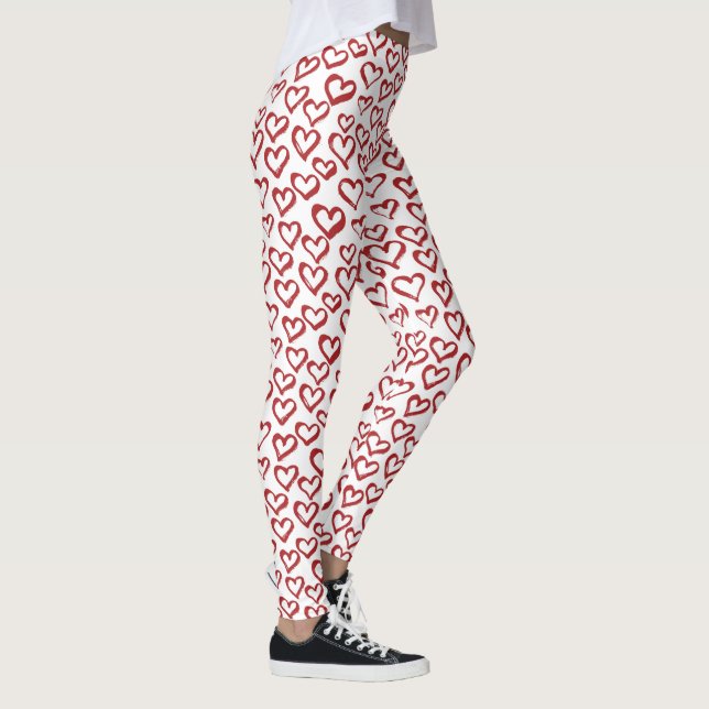 Heart Doodles leggings (Höger)