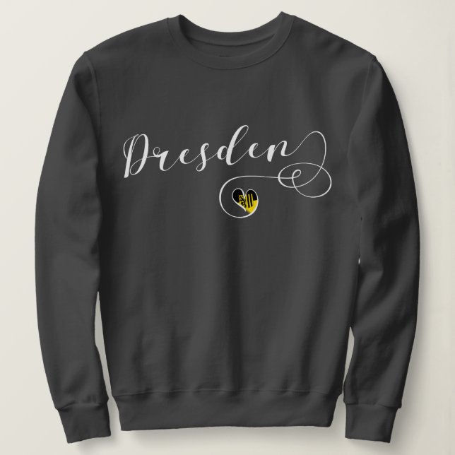 Heart Dresden, Sachsen, Tyskland T-shirt (Design framsida)