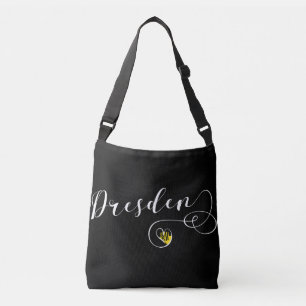 Heart Dresden Tote Bag, Tyskland Axelväska