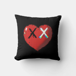 Heart emoji-kudde kudde