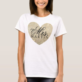 Heart Fab framtiden Mrs shirt T