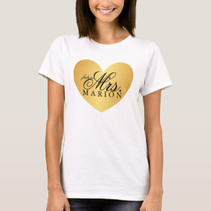 Heart Fab Golden future Mrs shirt Tröja
