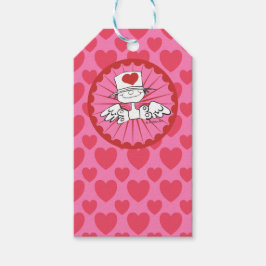 "Heart Fairy"© Birthday Gift Märkre Presentetikett