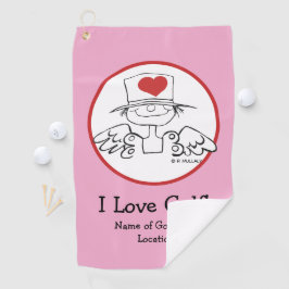 Heart Fairy © Customized Golf Towel