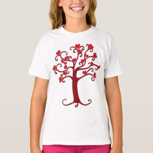 Heart Felt Träd   Valentine   Keries konst T Shirt