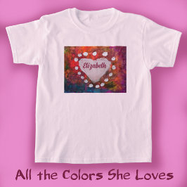 Heart Finger Payed T Shirt