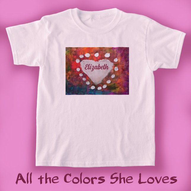 Heart Finger Payed T Shirt (Skapare uppladdad)