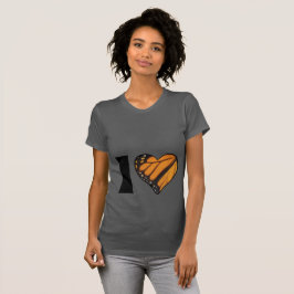 Heart Fjärilar Vingar Fotography Top T Shirt
